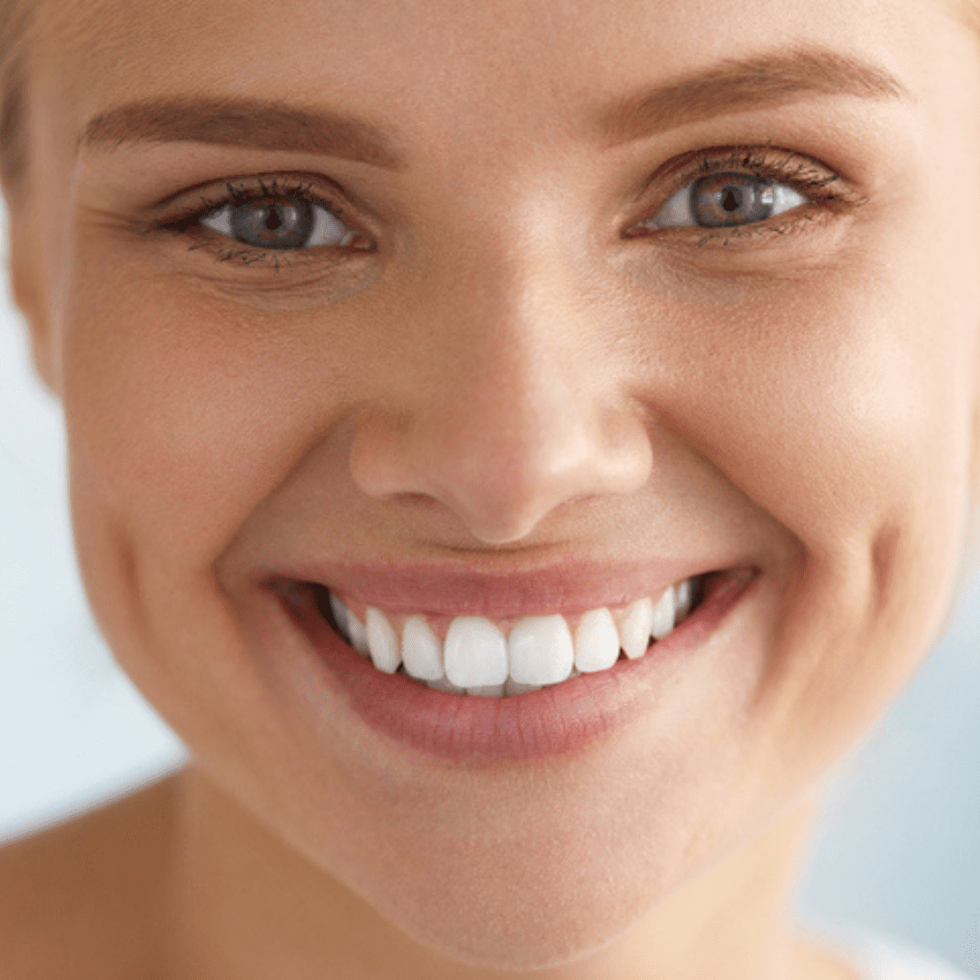 Woman smiling after cosmetic dentistry services in Murfreesboro, TN